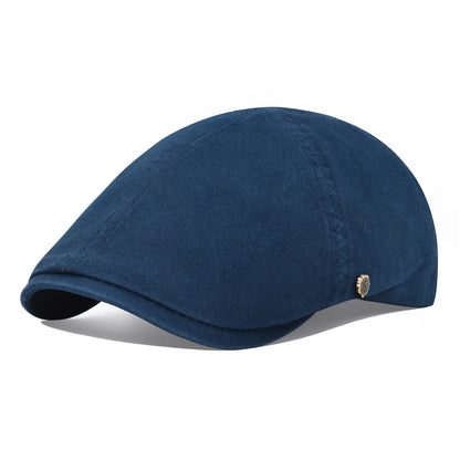 Classic Cotton Flat Cap Ivy Caps Men Women Newsboy Cabbie Driver Hat