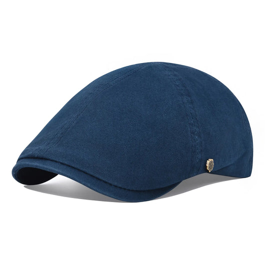 Classic Cotton Flat Cap Ivy Caps Men Women Newsboy Cabbie Driver Hat