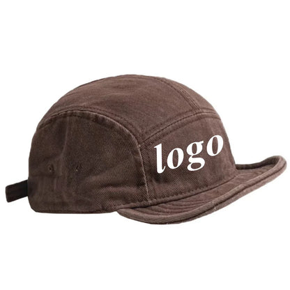 Custom Logo 5 Panels Baseball Cap Men