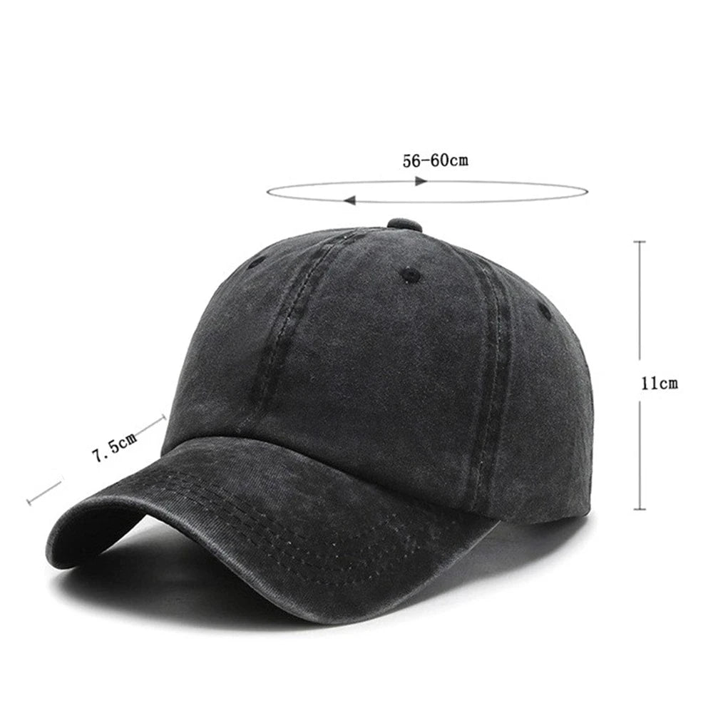 Fashion Solid Baseball Caps for Men Cap Streetwear Style Women Hat