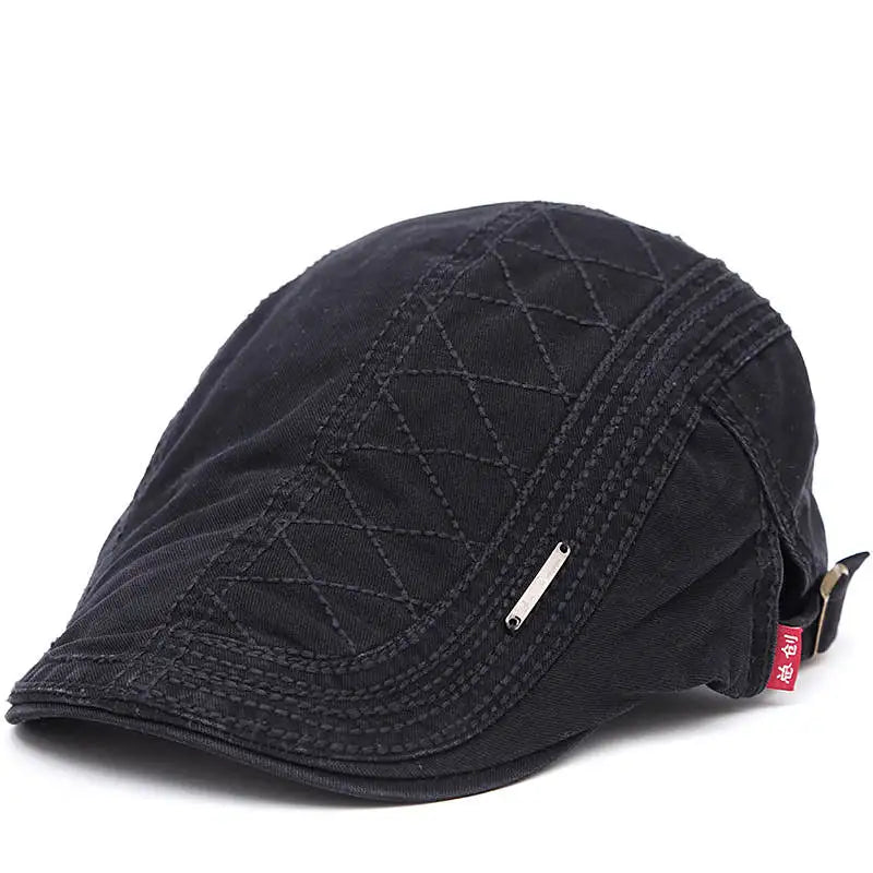 2026 New Cotton Beret Hats For Men Women Summer Flat Cap