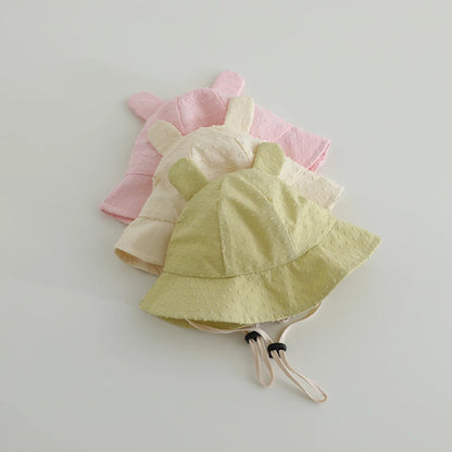 New Panama Summer Children Bucket Hat For Boys Girls