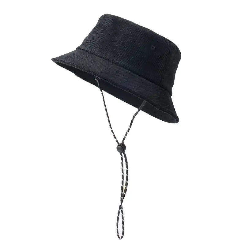 Dad Winter Hat Lady Outdoors Corduroy Bucket Hats Men