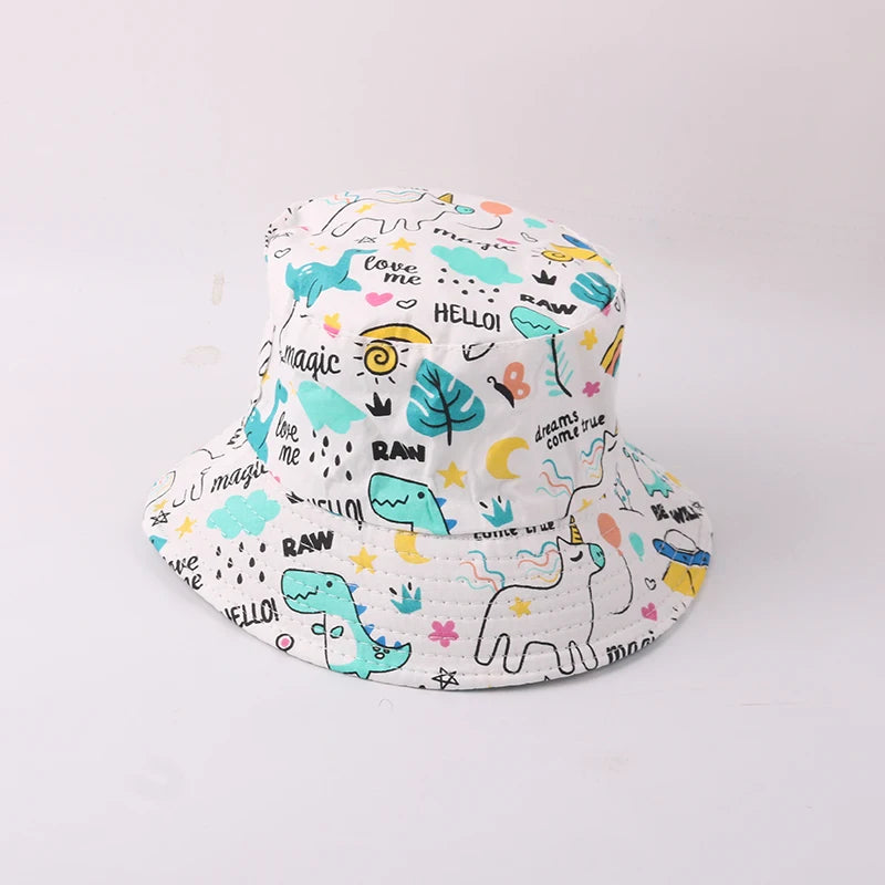 2-4 Years Summer Baby Hat Kids Cotton UV Protection Sun Cap Children