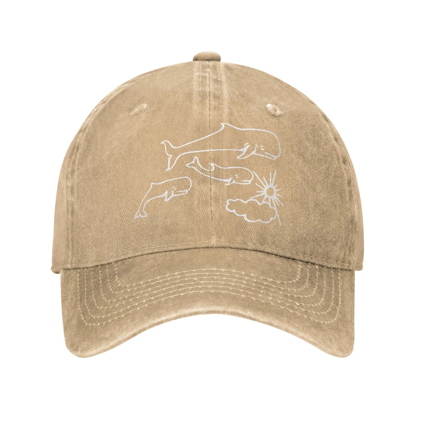 Whales And Sun Tattoo By Robe De Extremoduro Sun Baseball Cap