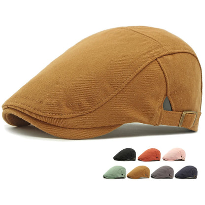 Vintage Artist Painter Beret Hat Male Female Spring Autumn