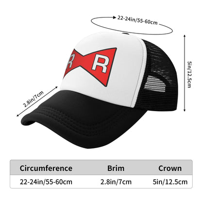 Dragon Ball Red Ribbon Army Mesh Baseball Cap