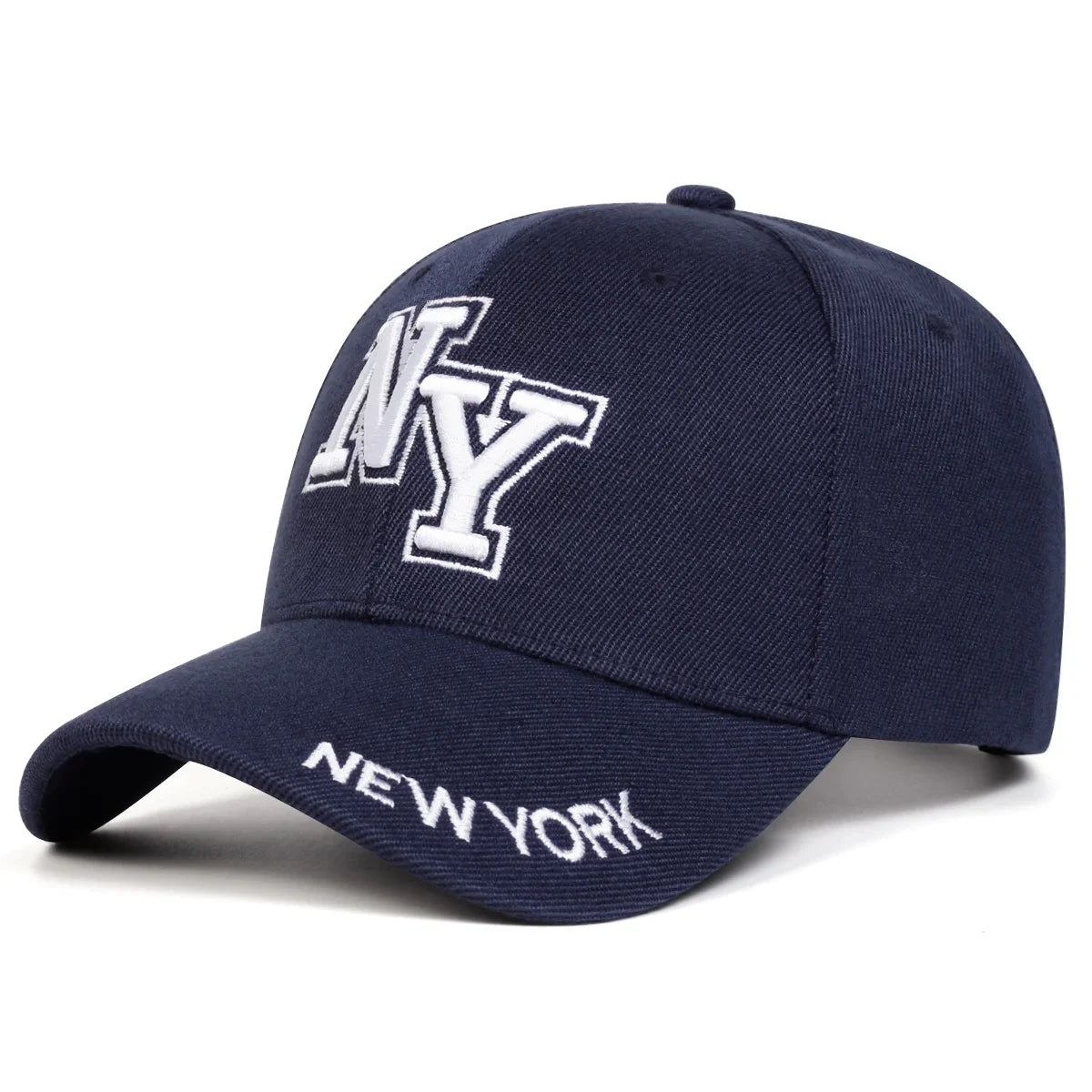 Unisex NY Letter Embroidery Baseball Caps Spring and Autumn Sports Cap