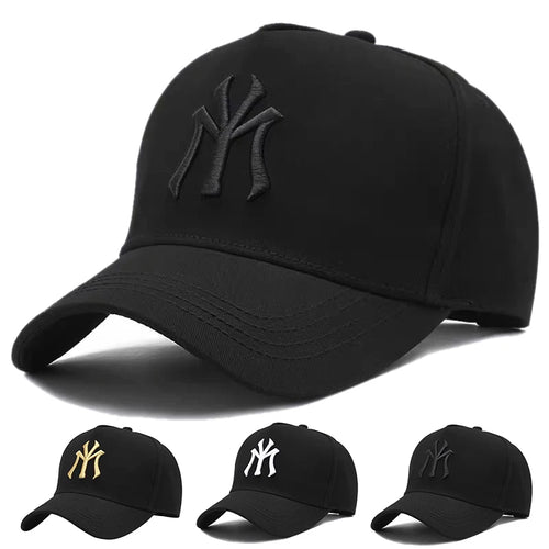 Unisex MY Letter Embroidery Snapback Baseball Caps