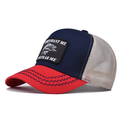 Summer Breathable Embroidery Baseball Caps Men Women