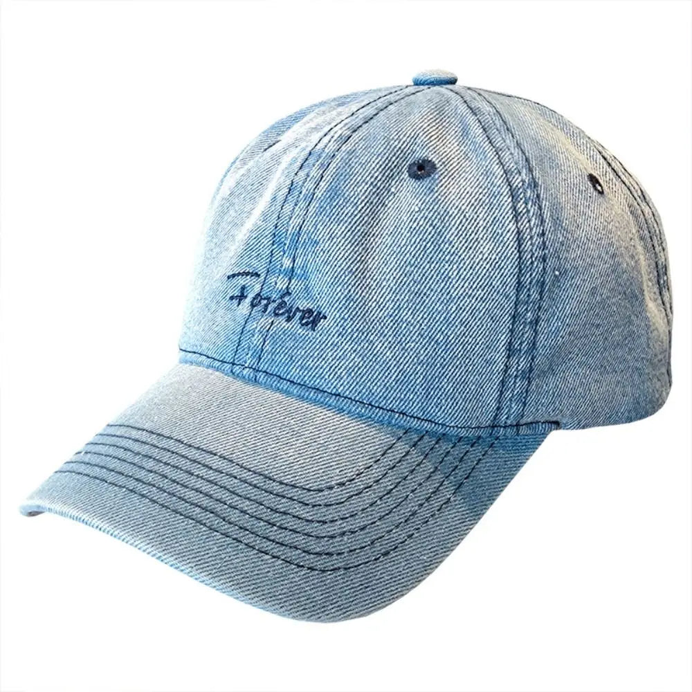 New Denim Washed Baseball Cap Vintage Outdoor