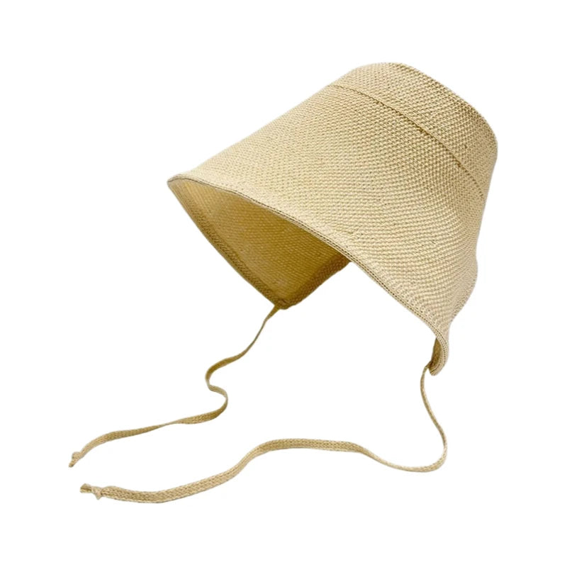 Linen Straw Regency Bonnets Hats For Women