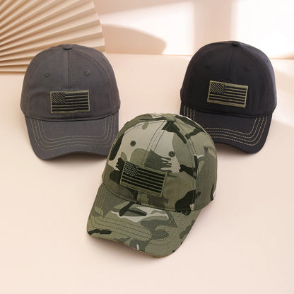Fashion Embroidered Us Flag Baseball Cap