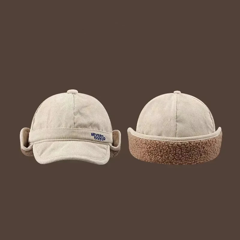 Unisex Winter Warm Thicken Duck Tongue Ear Protection Hat