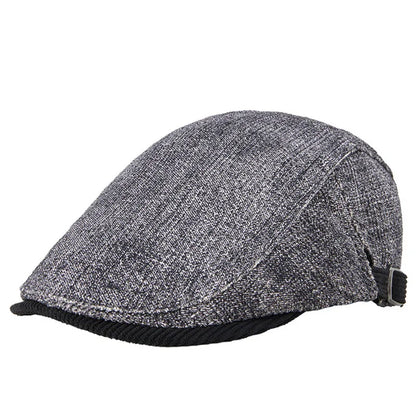 High Quality Cotton Flat Ivy Hats Male Casual Gatsby Hat Dad Cabbie Cap