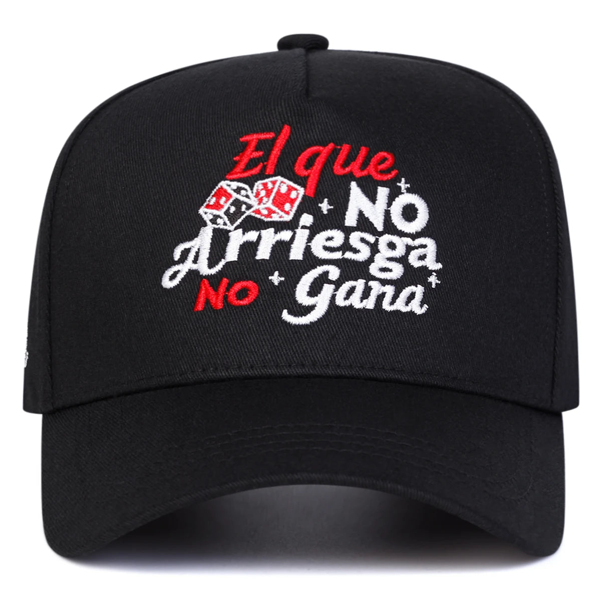 Unisex EL QUE NO ARRIESGA NO GANA Embroidery Baseball Caps Spring Autumn Outdoor Adjustable Casual Hats
