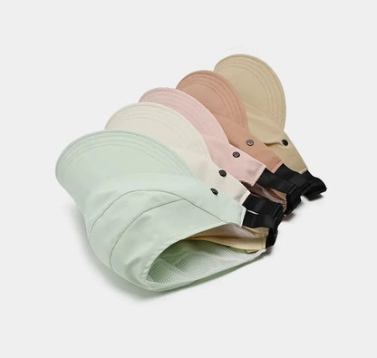 Women Sun Visor Hat Wide Brim Bucket Hats Summer Autumn UV Protection Sport Baseball Cap