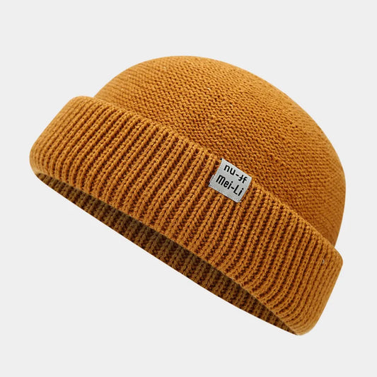 Hip Hop Beanie Knitted Hat Men Fashion Skullcap Autumn Women
