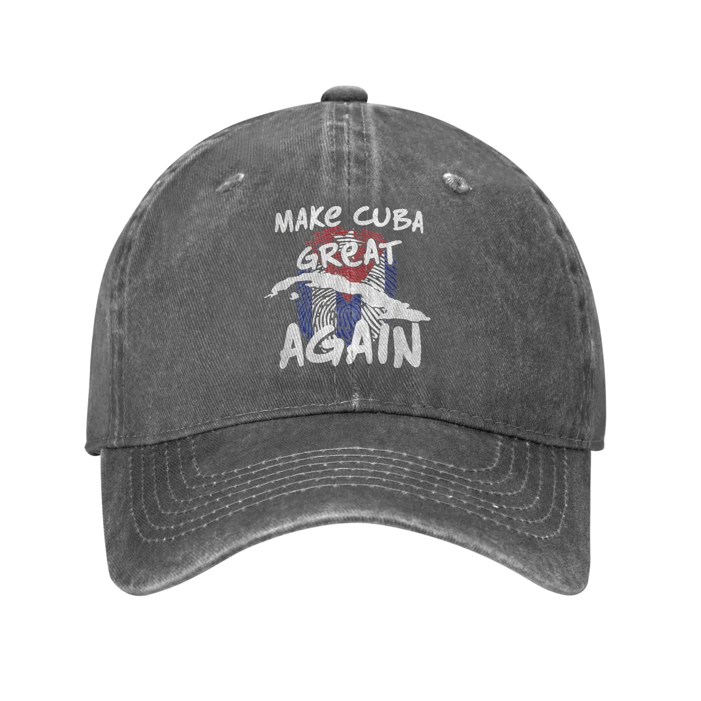 Make Cuba Great Again Sun Baseball Cap  Women Men