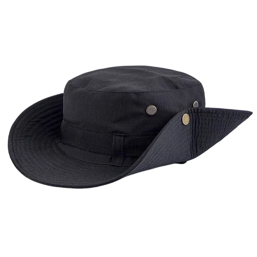 New Unisex Wide Brim Fisherman Hat Breathable Summer Sunshade Bucket Hats