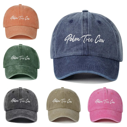 Retro Letter Embroidered Baseball Cap