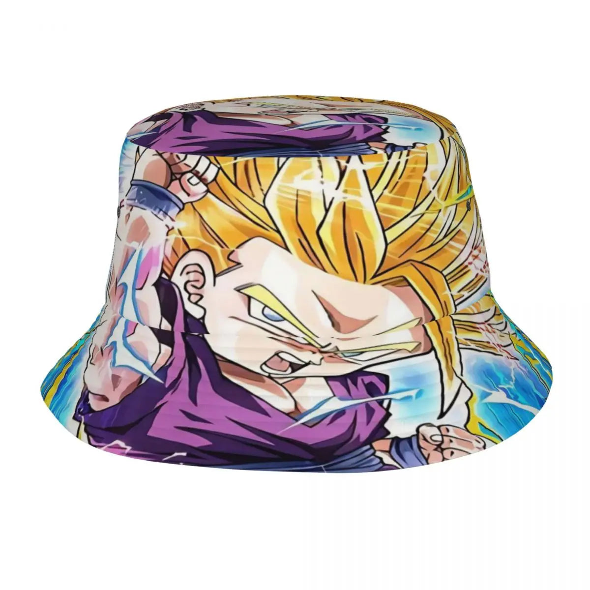 Dragon Ball Bucket Hat for Men Women Beach Goku Anime Sun Hat