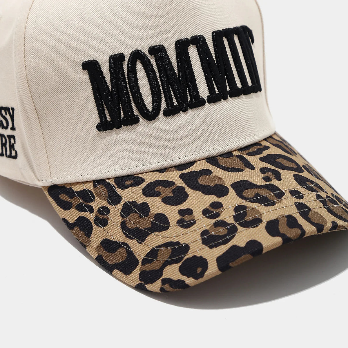 Unisex Duck Cap Couple Beer MOMMIN Letter Embroidery Cotton Hat Fashionable Design Soft Baseball Cap