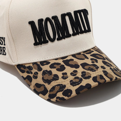 Unisex Duck Cap Couple Beer MOMMIN Letter Embroidery Cotton Hat Fashionable Design Soft Baseball Cap