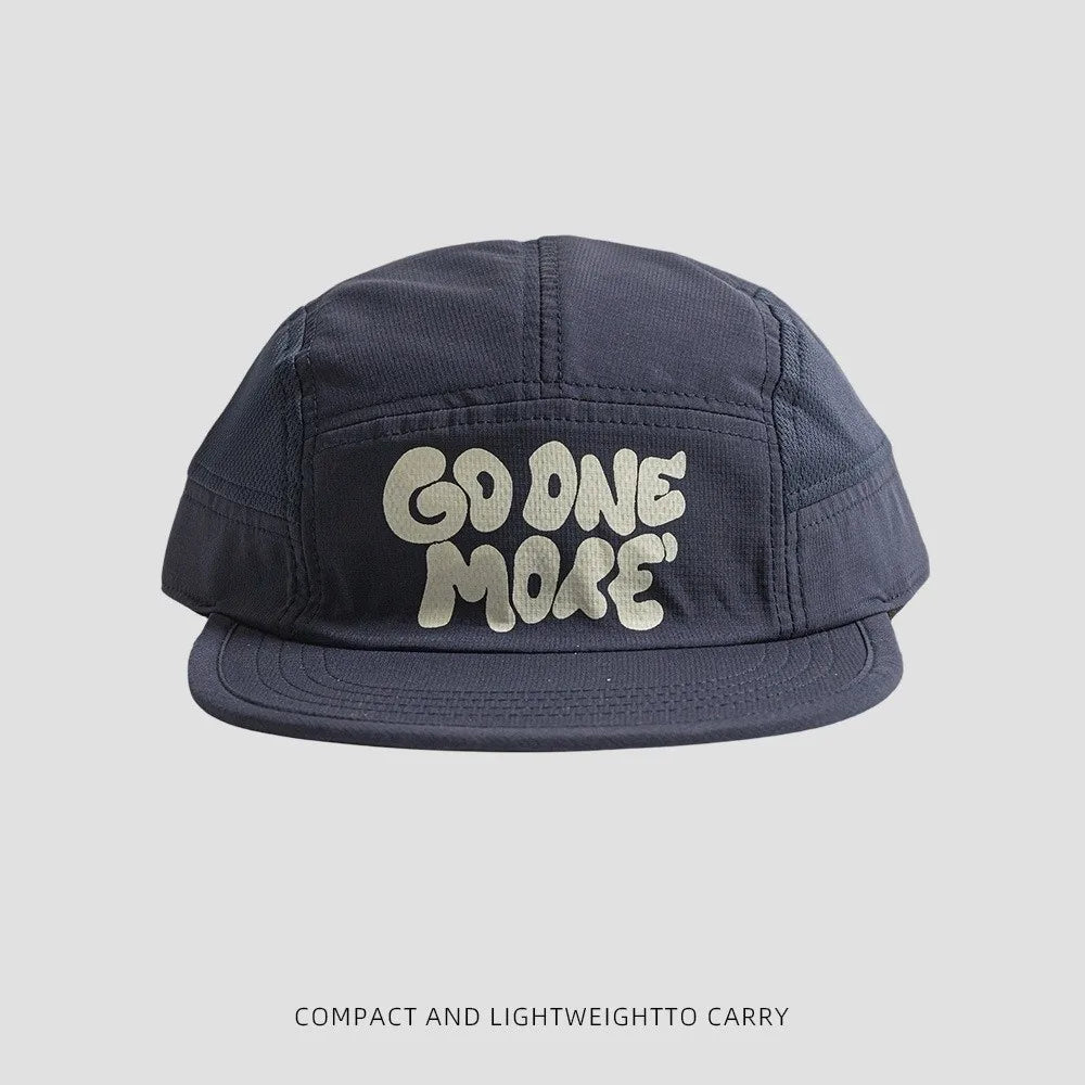 Fashion Thin Baseball Cap Quick-Dry Flat Brim Sports Mesh Cap