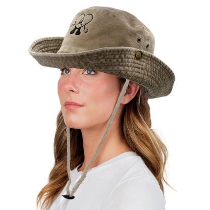 Cotton Embroidered Bad Bunny Fisherman Hats