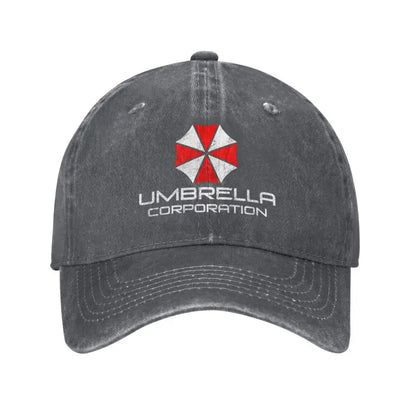 Umbrella Corporation Baseball Cap Men Women Baseball Caps Retro Distressed Denim Snapback