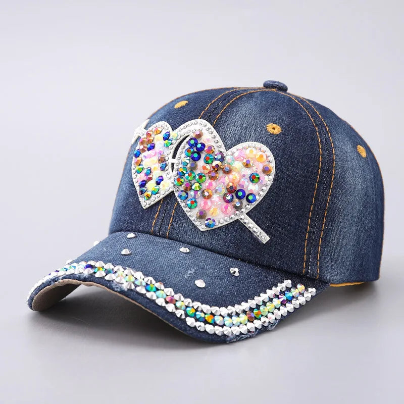 Fashionable Simple And Generous Denim Baseball Cap