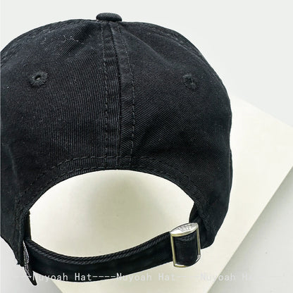 Embroidered Letters Dual-Bladed Angel Wings Baseball Hats