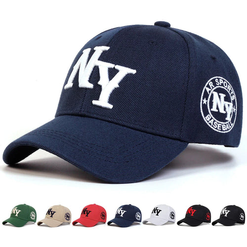Unisex Letter Embroidery Baseball Caps Spring and Autumn