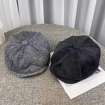 New Classic Hat For Men Caps Vintage Retro Tweed Peaky Blinders Beret Hat