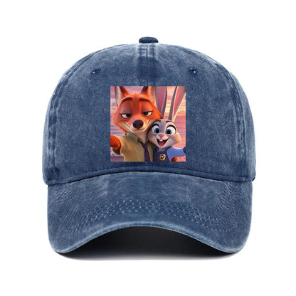 Cartoon Zootopia Three-toedSloth Baseball Cap
