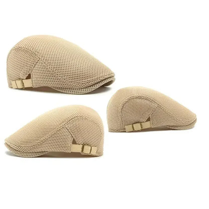 Spring And Summer Polyester Print Newsboy Caps