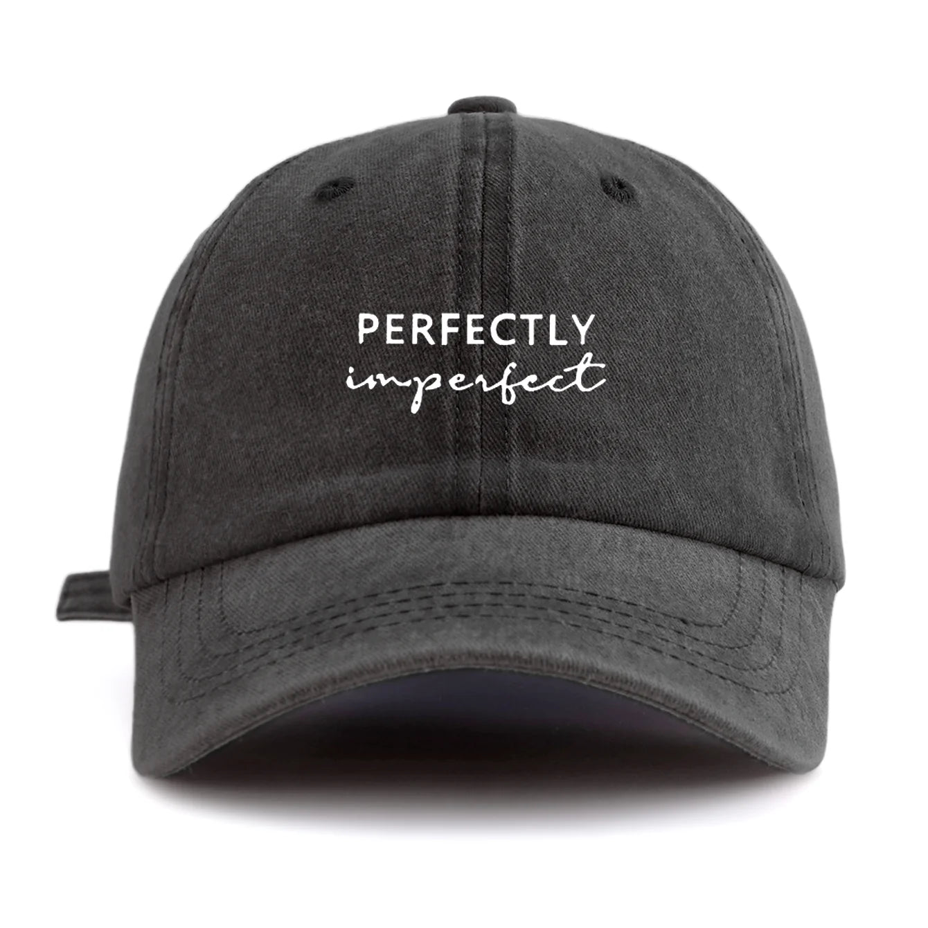 Minimalist Retro Style Casual Soft Adjustable Dad Hat