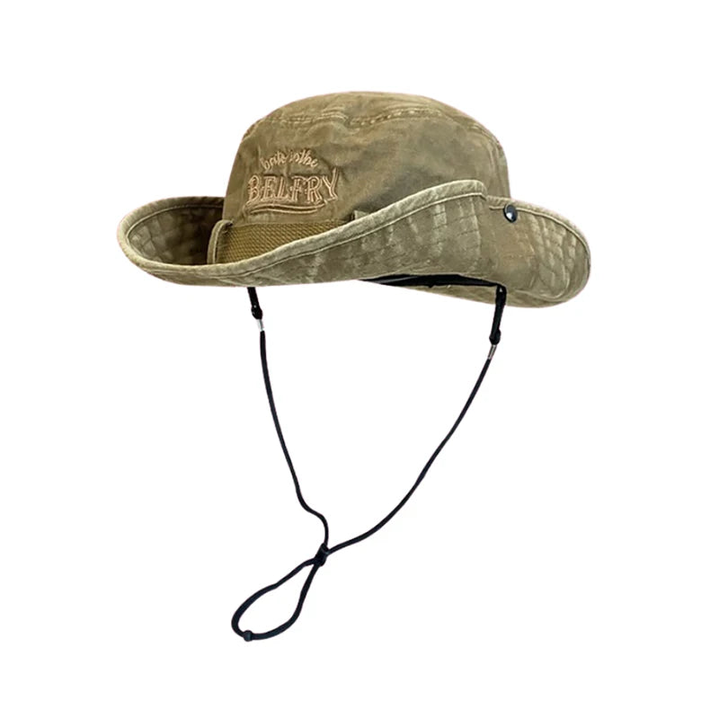 Vintage Washed Western Bucket Hats