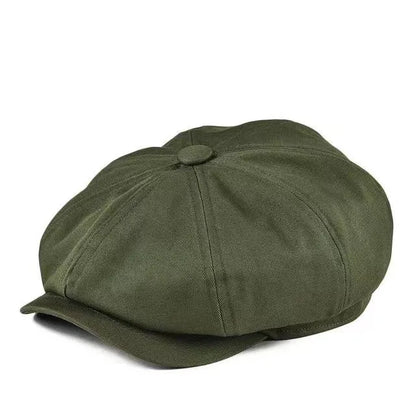 Men Women Cotton Flat Cap Summer Ivy Gatsby Newsboy Beret
