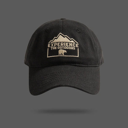 Unisex Polar Bear Letter Embroidery Snapback Baseball Cap Spring And Autumn