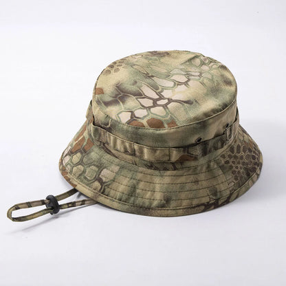 Custom Printed Logo Camouflage Bucket Hat