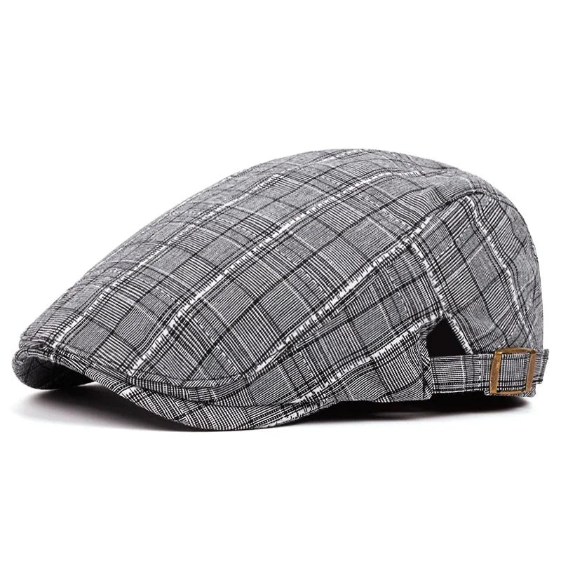 Thin Breathable Cap Men's British Retro Beret
