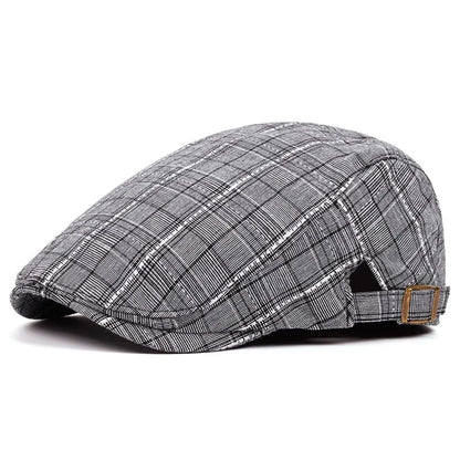 Thin Breathable Cap Men's British Retro Beret