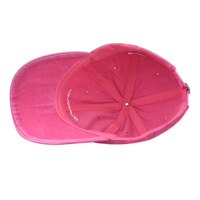 Washed Cotton Unstructured Baseball Cap