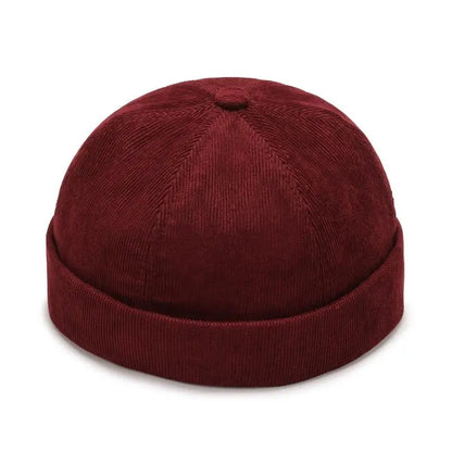 Fashion Men Docker Cap Skullcap Retro Sailor Cap Beanie Hats