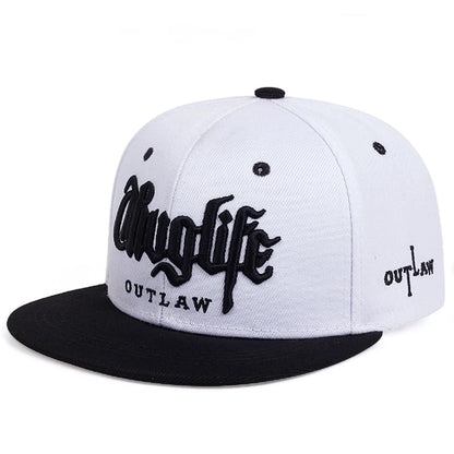 Personalized Children's Thug Life Flat brimmed Hat Men's Trendy Hip Hop
