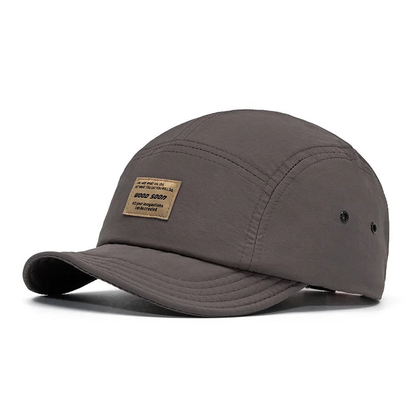 New Japanese Quick Drying Letter Baseball Cap For Men