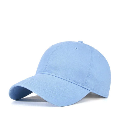 High Quality Soft Cotton Blank Golf Hat Ladies Solid Color Sun Cap