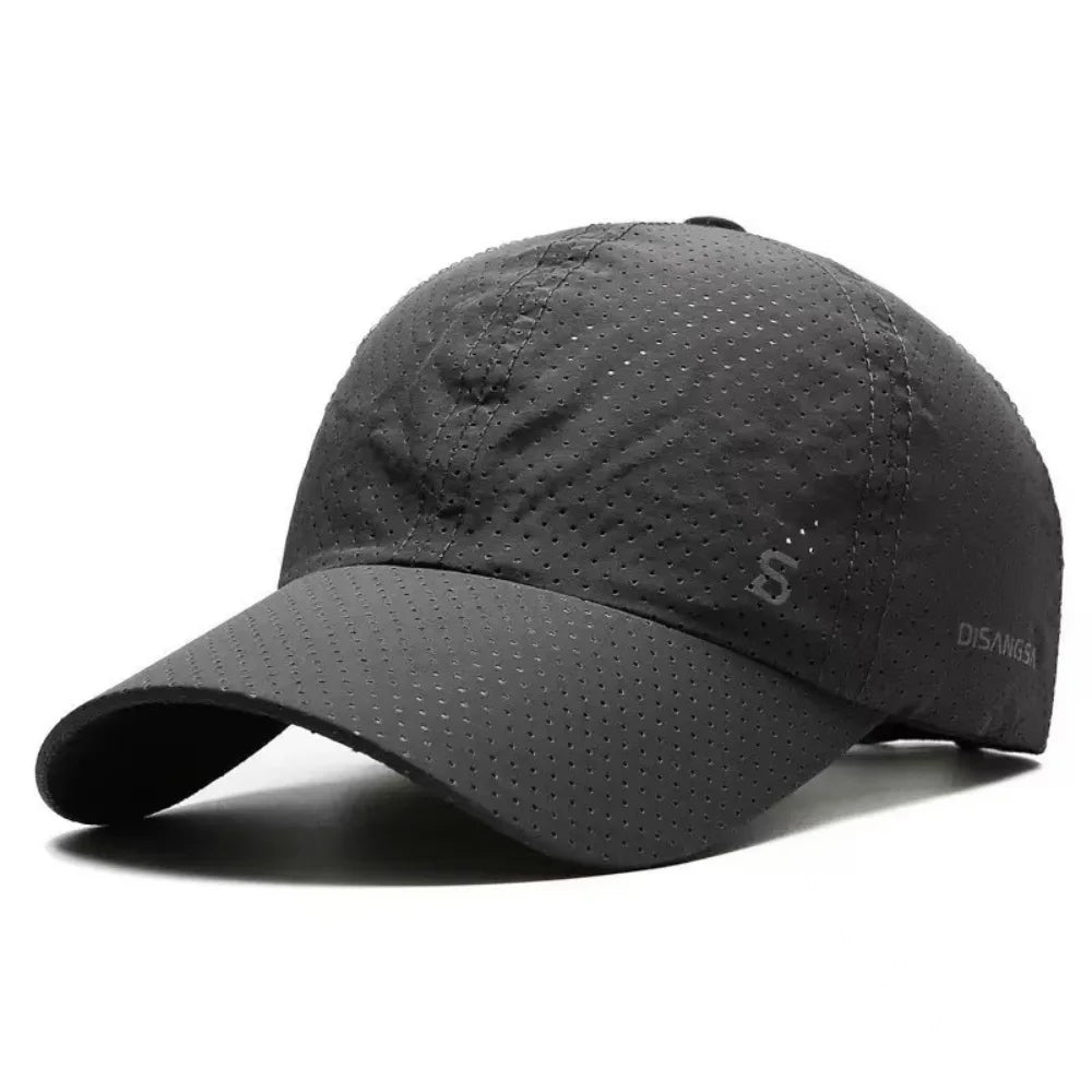 Solid Running Cap Thin Quick Duck Tongue Outdoor Men's Woman
